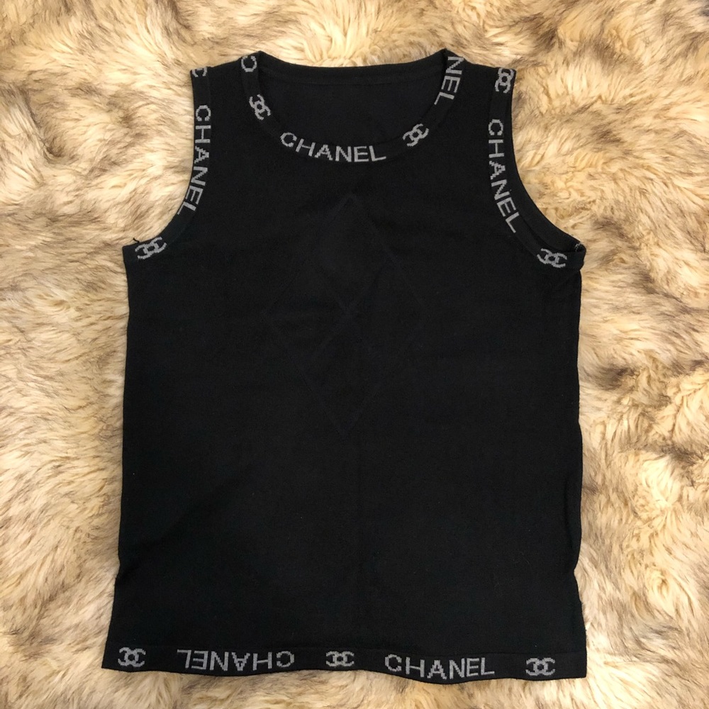 Chanel wool blend Vest Top
